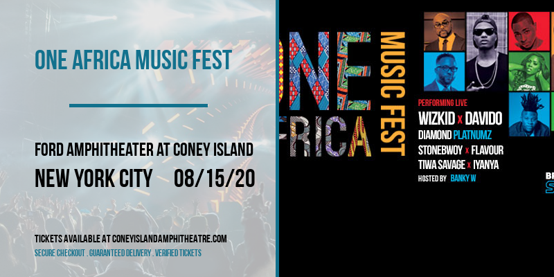 One Africa Music Fest at Ford Amphitheater at Coney Island tickets One Africa Music Fest at Ford Amphitheater at Coney Island