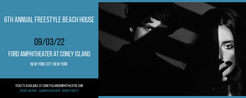 6th Annual Freestyle Beach House at Ford Amphitheater at Coney Island tickets 6th Annual Freestyle Beach House at Ford Amphitheater at Coney Island